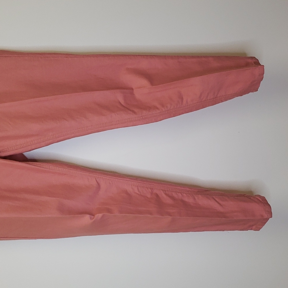 Loft  Marisasize 8 linen blend dusty rose colored pants  E86 - Picture 3 of 10